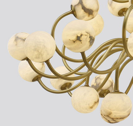 Chandelier EVERETT — designer chandelier, custom lighting by RODESIGNE