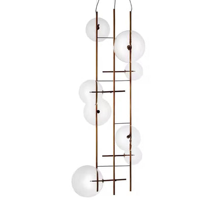 Chandelier QURES — designer chandelier, custom lighting by RODESIGNE