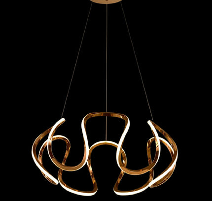 Chandelier NESTER — designer chandelier, custom lighting by RODESIGNE