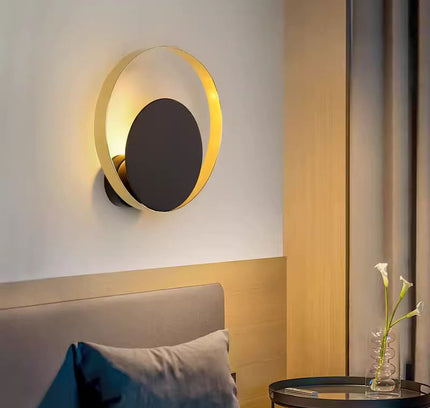 Wall lamp (Sconce) CIRCLE by Rodesigne — brass wall sconce lamp, designer lighting by RODESIGNE