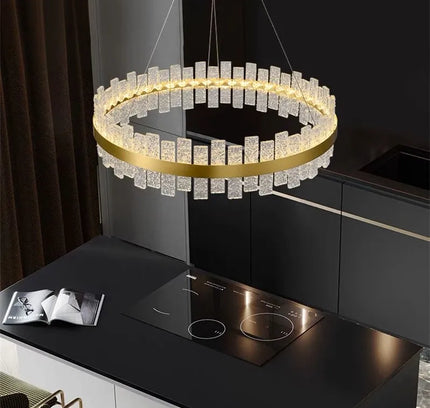 Chandelier GESTINA — designer chandelier, custom lighting by RODESIGNE
