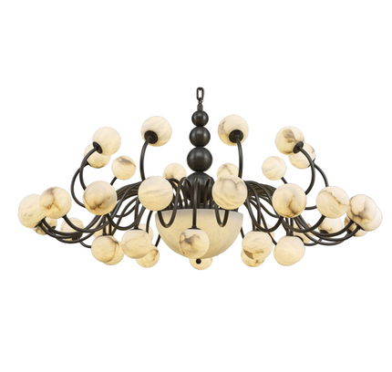 Chandelier EVERETT — designer chandelier, custom lighting by RODESIGNE