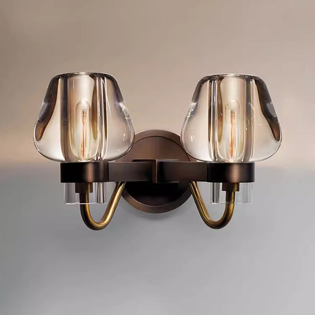 Wall lamp (Sconce) SAWENTO by Rodesigne — glass wall sconce lamp, designer lighting by RODESIGNE