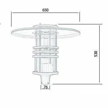 Landscape light STRIT-1018 40W by RODESIGNE