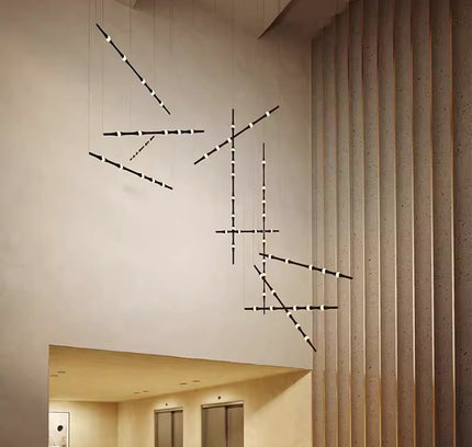 Chandelier URDER — designer chandelier, custom lighting by RODESIGNE
