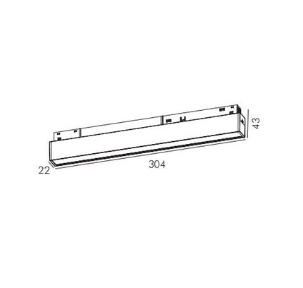 Recessed Light BURANO-05 — recessed light, technical lighting by RODESIGNE
