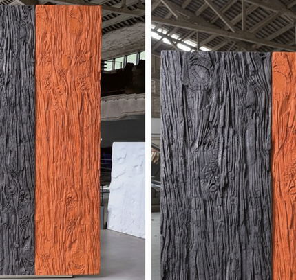 Panel OLD WOOD — decorative acoustic wall panel, sound absorption by RODESIGNE