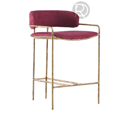 Bar stool LENOX VELLUTTO by Rodesigne