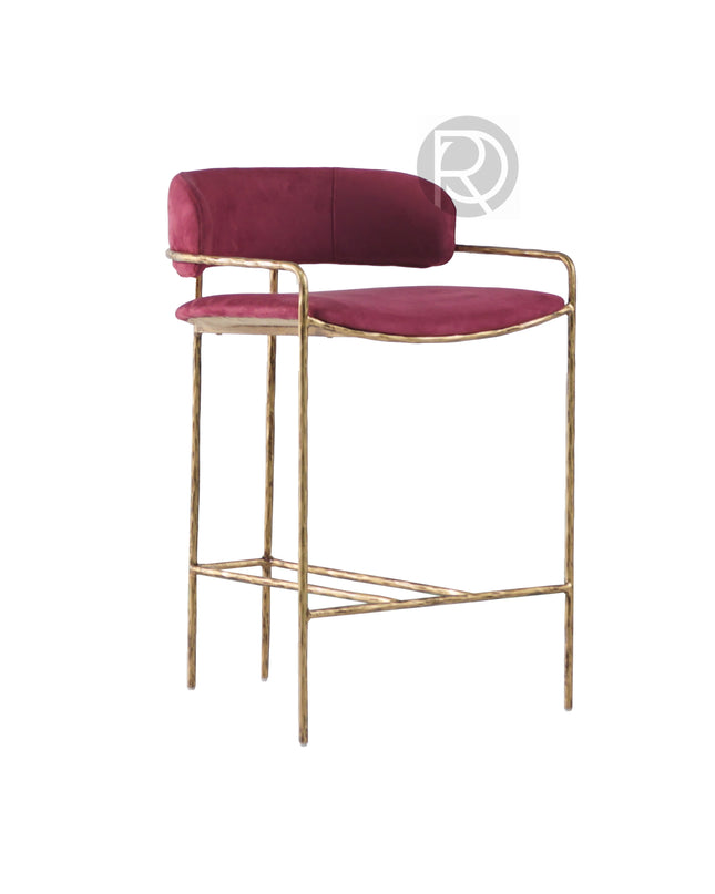 Bar stool LENOX VELLUTTO by Rodesigne