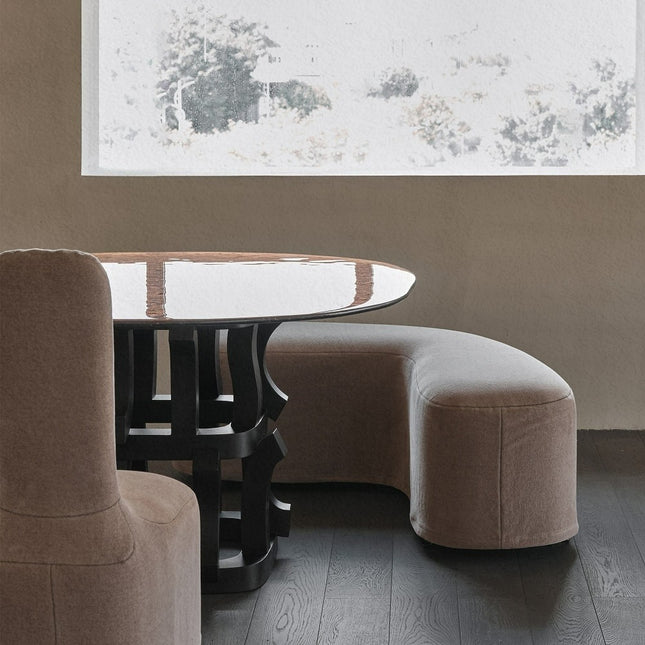 Bench ERAZE — designer bench, custom furniture by RODESIGNE