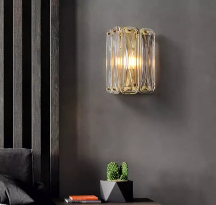 Wall Sconce OKRA — brass wall sconce lamp, designer lighting by RODESIGNE