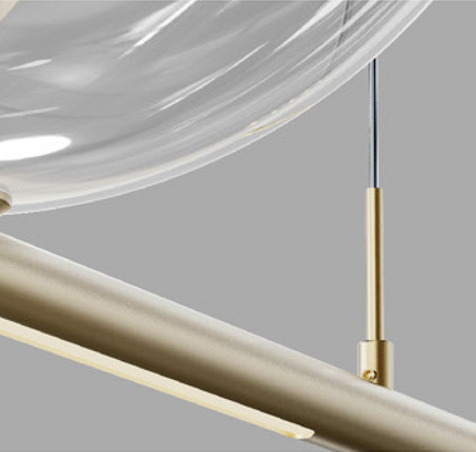 Chandelier TAYSAN — designer chandelier, custom lighting by RODESIGNE