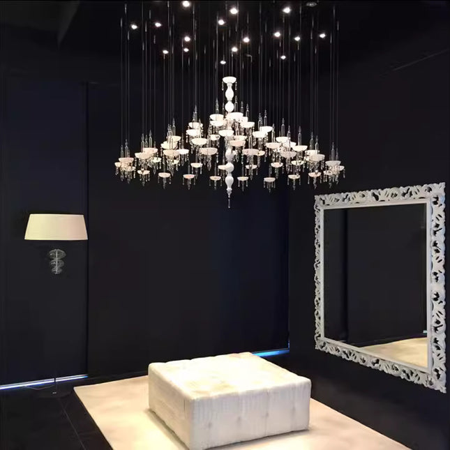 Chandelier JOYEL — designer chandelier, custom lighting by RODESIGNE
