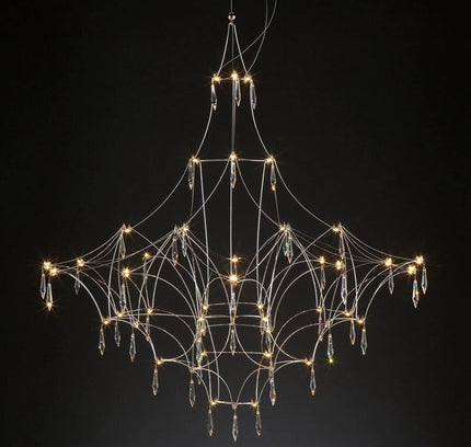 Chandelier KERTER — designer chandelier, custom lighting by RODESIGNE