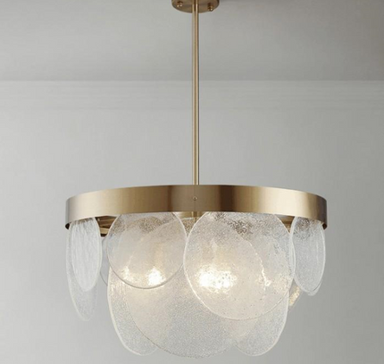 Chandelier Glassy — designer chandelier, custom lighting by RODESIGNE