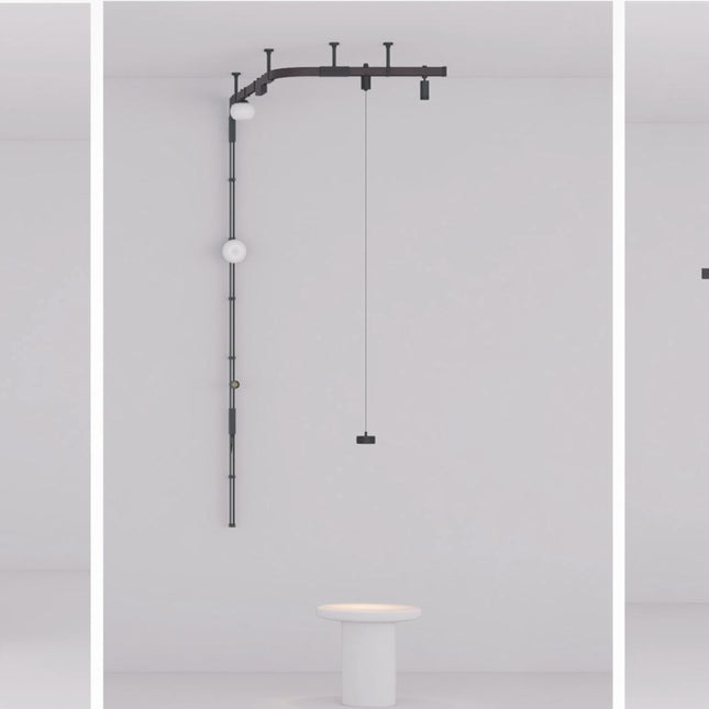 Clamp MOBIUS — track lighting accessory, technical lighting by RODESIGNE