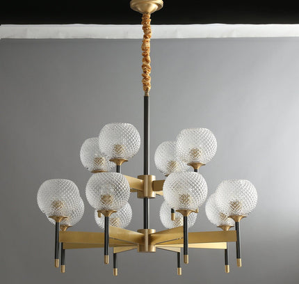 Chandelier VAKKERA — designer chandelier, custom lighting by RODESIGNE