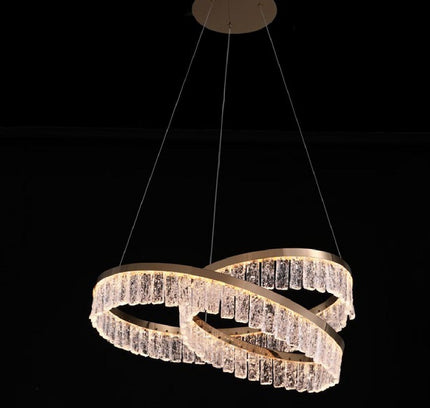 Chandelier KROWLY by Rodesigne — brass designer chandelier, custom lighting by RODESIGNE