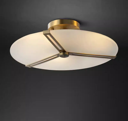 Сeiling lamp ASO by Rodesigne — brass designer piece by RODESIGNE