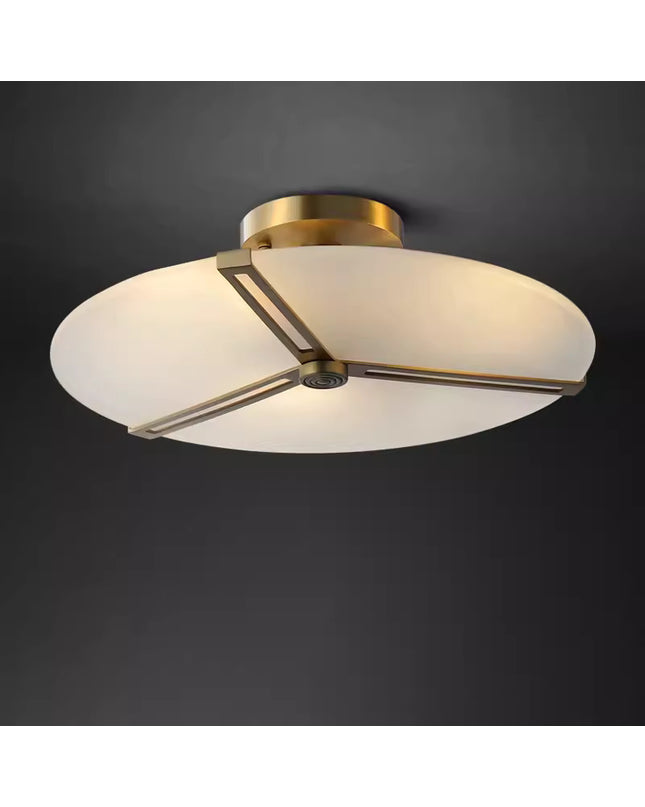 Сeiling lamp ASO by Rodesigne — brass designer piece by RODESIGNE