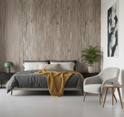 Wall Panel ANCIENT WOOD BOARD — decorative acoustic wall panel, sound absorption by RODESIGNE