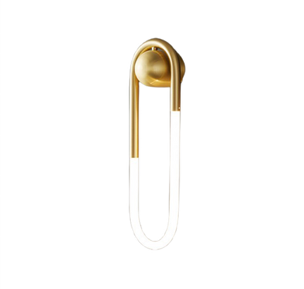 Wall lamp (Sconce) RONDI by Rodesigne — brass wall sconce lamp, designer lighting by RODESIGNE