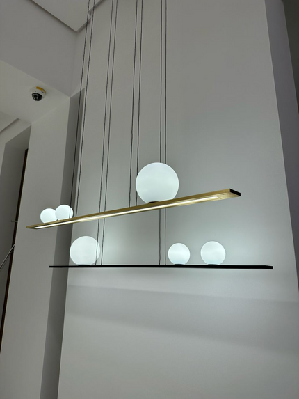 Chandelier ITACHA — designer chandelier, custom lighting by RODESIGNE