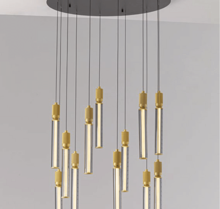 Chandelier ELKEMA — designer chandelier, custom lighting by RODESIGNE