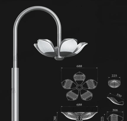 Garden park light LOTOS 50W by RODESIGNE