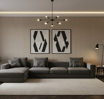 Panel ROUND LINE STONE — decorative acoustic wall panel, sound absorption by RODESIGNE