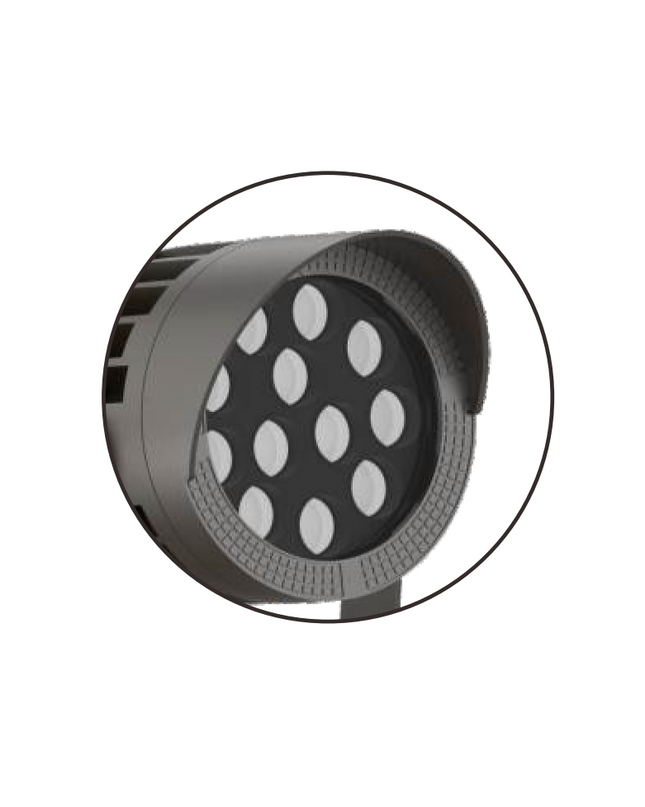 LED floodlight MK-623-85 by RODESIGNE