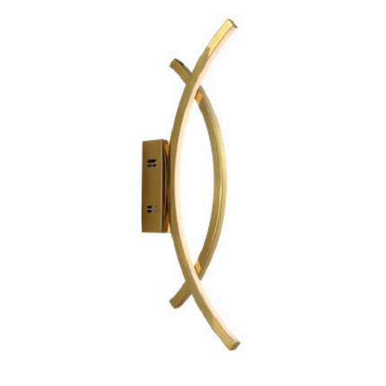 Wall Sconce CANE — brass wall sconce lamp, designer lighting by RODESIGNE