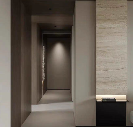 Wall Panel ITALIAN TRAVERTINE — decorative acoustic wall panel, sound absorption by RODESIGNE