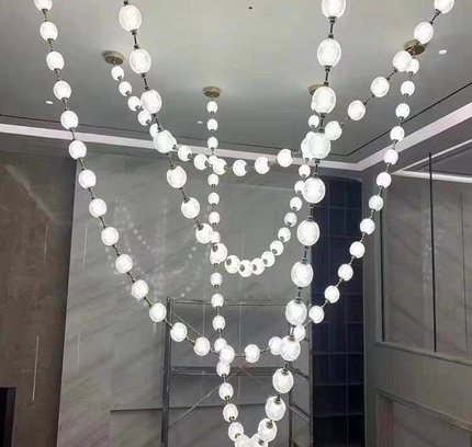 Chandelier DIGREMA — designer chandelier, custom lighting by RODESIGNE