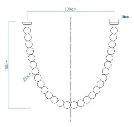 Chandelier BEADS by Rodesigne