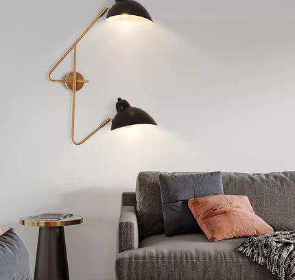 Wall Sconce POSTELA — brass wall sconce lamp, designer lighting by RODESIGNE