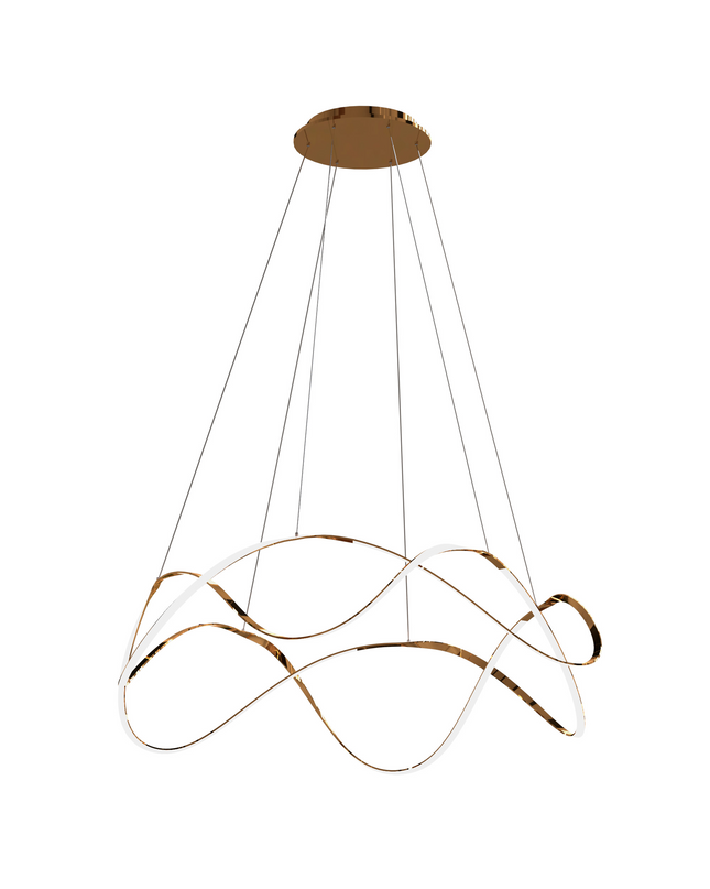 Chandelier LINJER — designer chandelier, custom lighting by RODESIGNE