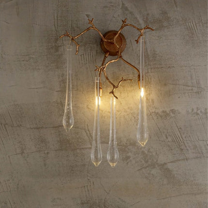 Wall Sconce AQUIP — brass wall sconce lamp, designer lighting by RODESIGNE