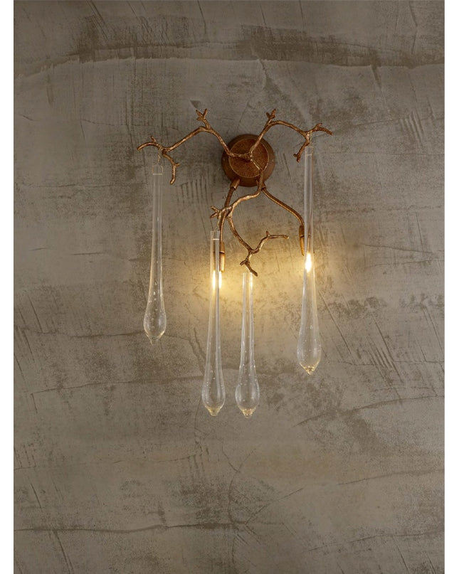 Wall Sconce AQUIP — brass wall sconce lamp, designer lighting by RODESIGNE
