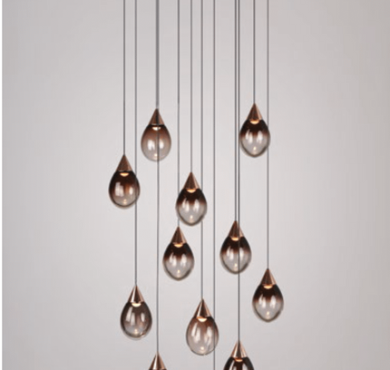 Chandelier CURAS — designer chandelier, custom lighting by RODESIGNE
