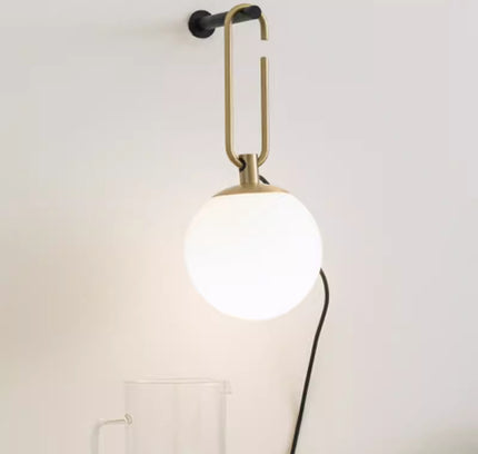 Wall Sconce WIGIRA — brass wall sconce lamp, designer lighting by RODESIGNE