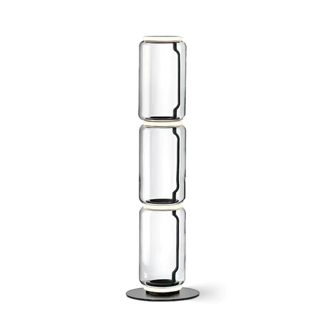 Floor lamp KRUKKE by Rodesigne — glass designer floor lamp by RODESIGNE