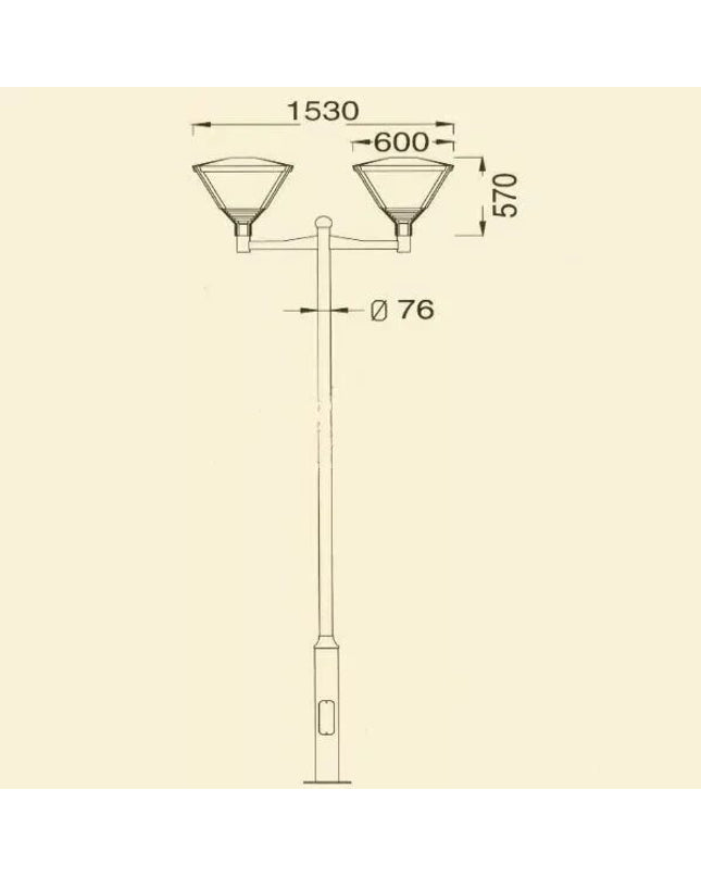 Landscape light STRIT-16 (MN-02387) by RODESIGNE