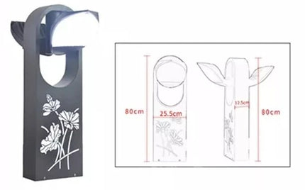 Bollard light LOTOS 2*10W by RODESIGNE