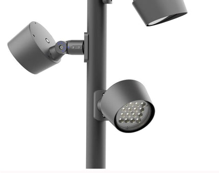 Multi-head park light column M-089 (MN-RP1-XL75) by RODESIGNE