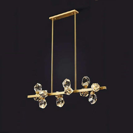 Chandelier DIALA LONG — designer chandelier, custom lighting by RODESIGNE