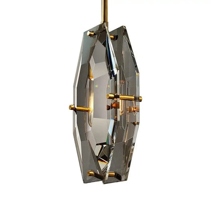 Pendant lamp FRANCAIX by Rodesigne — brass modern pendant light, custom designer lighting by RODESIGNE