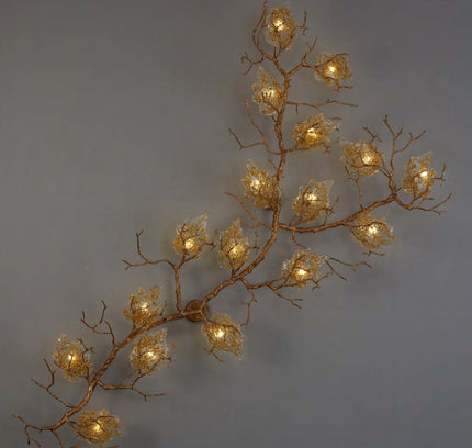 Wall Sconce LOMMA — brass wall sconce lamp, designer lighting by RODESIGNE