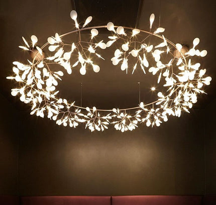 Chandelier HERACLEUM — designer chandelier, custom lighting by RODESIGNE