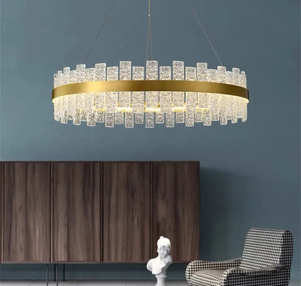 Chandelier GESTINA — designer chandelier, custom lighting by RODESIGNE